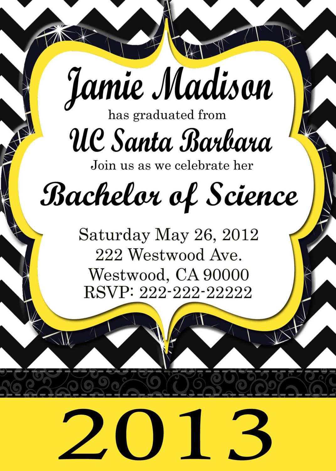 Free Graduation Party Invitation Templates