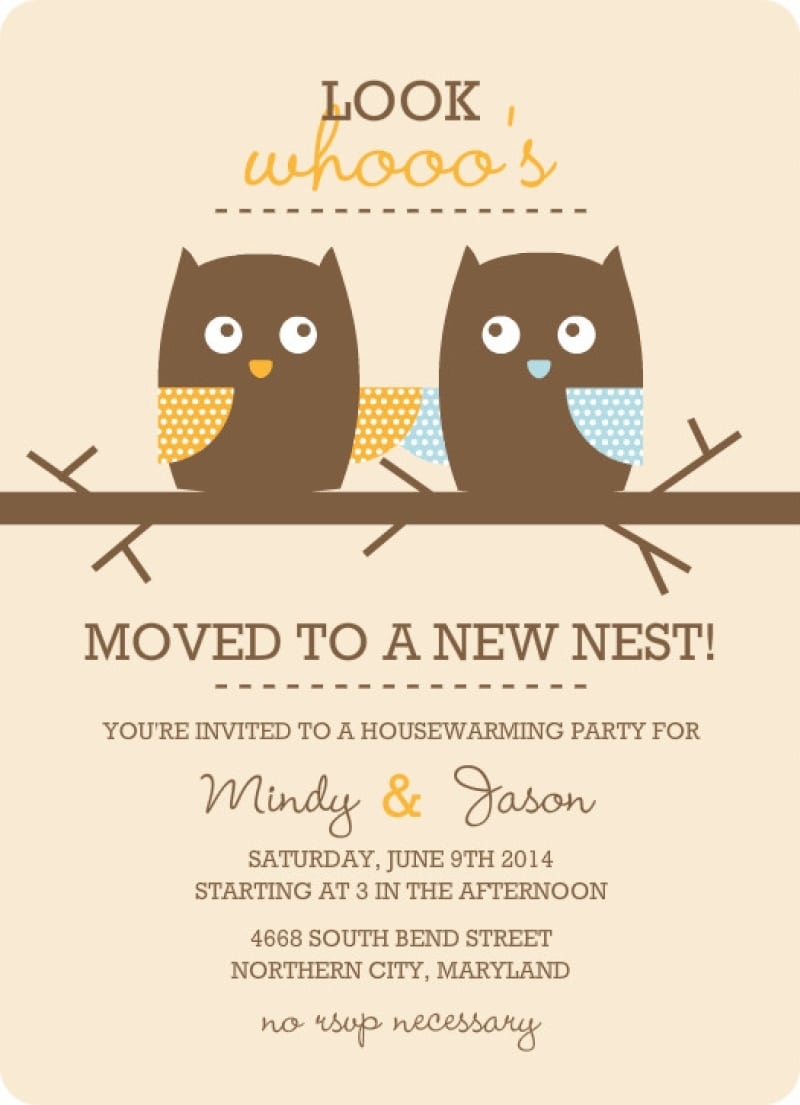 Free Printable Invitation Cards For Housewarming