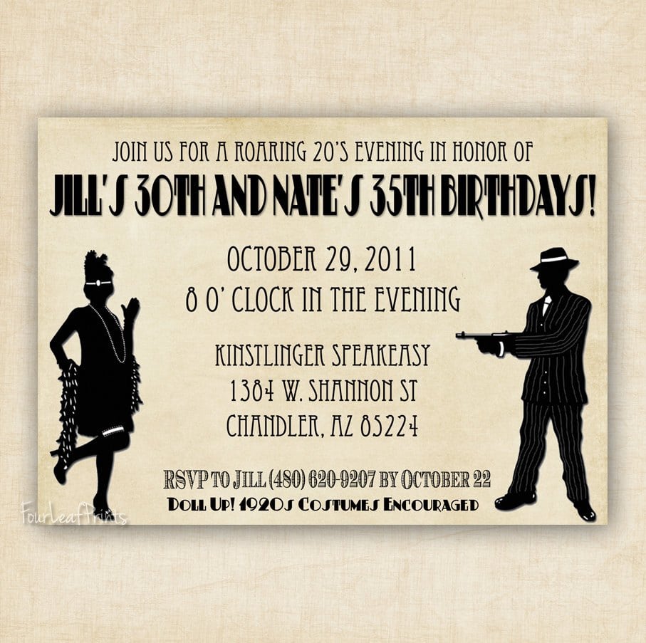 Free Template Party Invitation