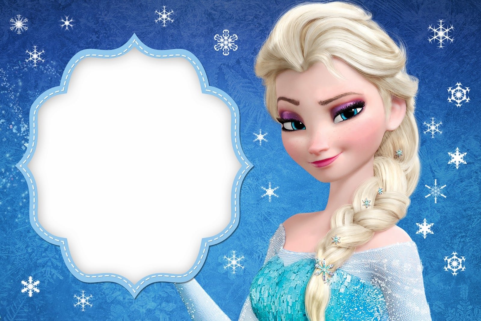 Frozen  Free Printable Cards Or Party Invitations