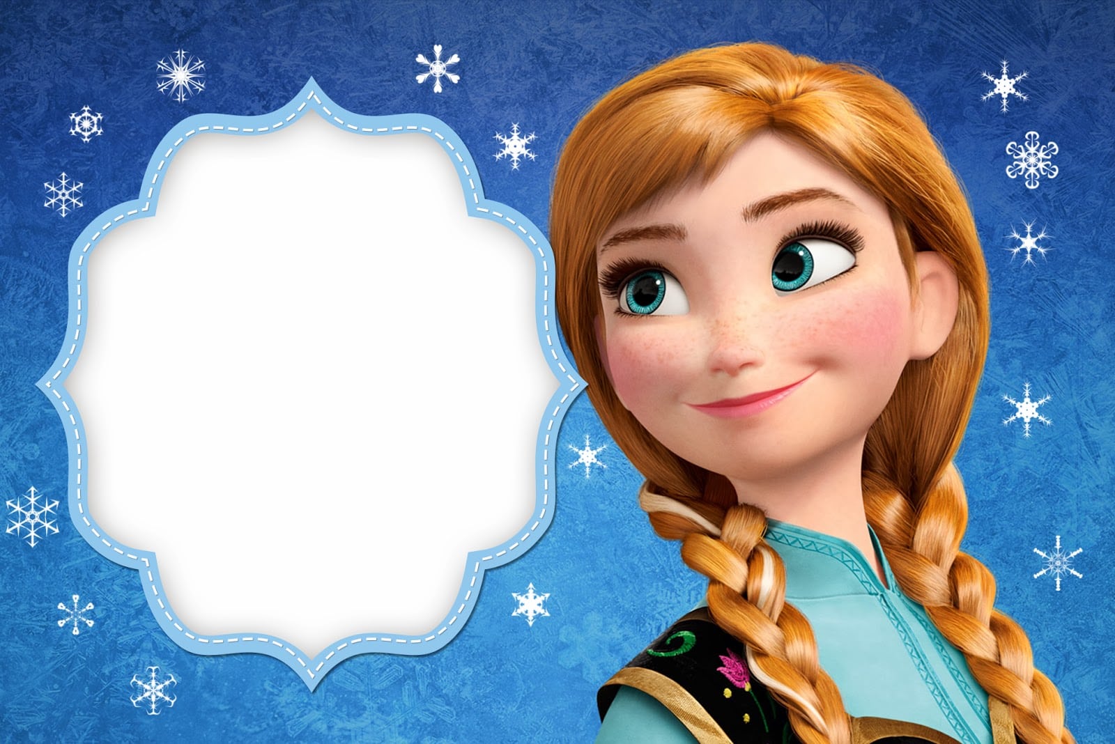 Frozen  Free Printable Cards Or Party Invitations