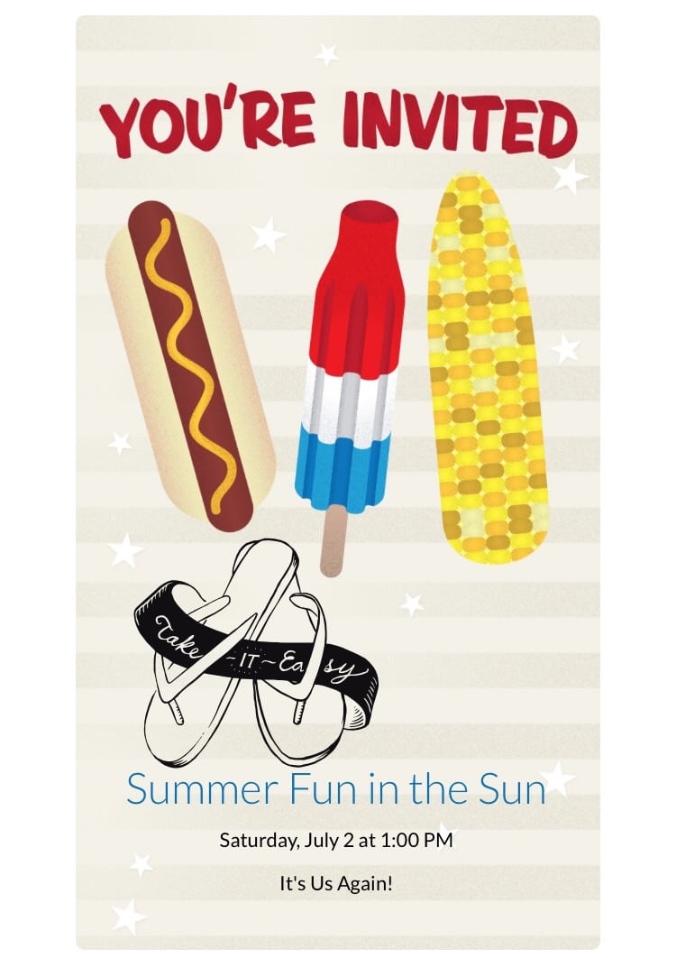 Fun In The Sun! Here’s Your Invite To Explore Summer With Evite
