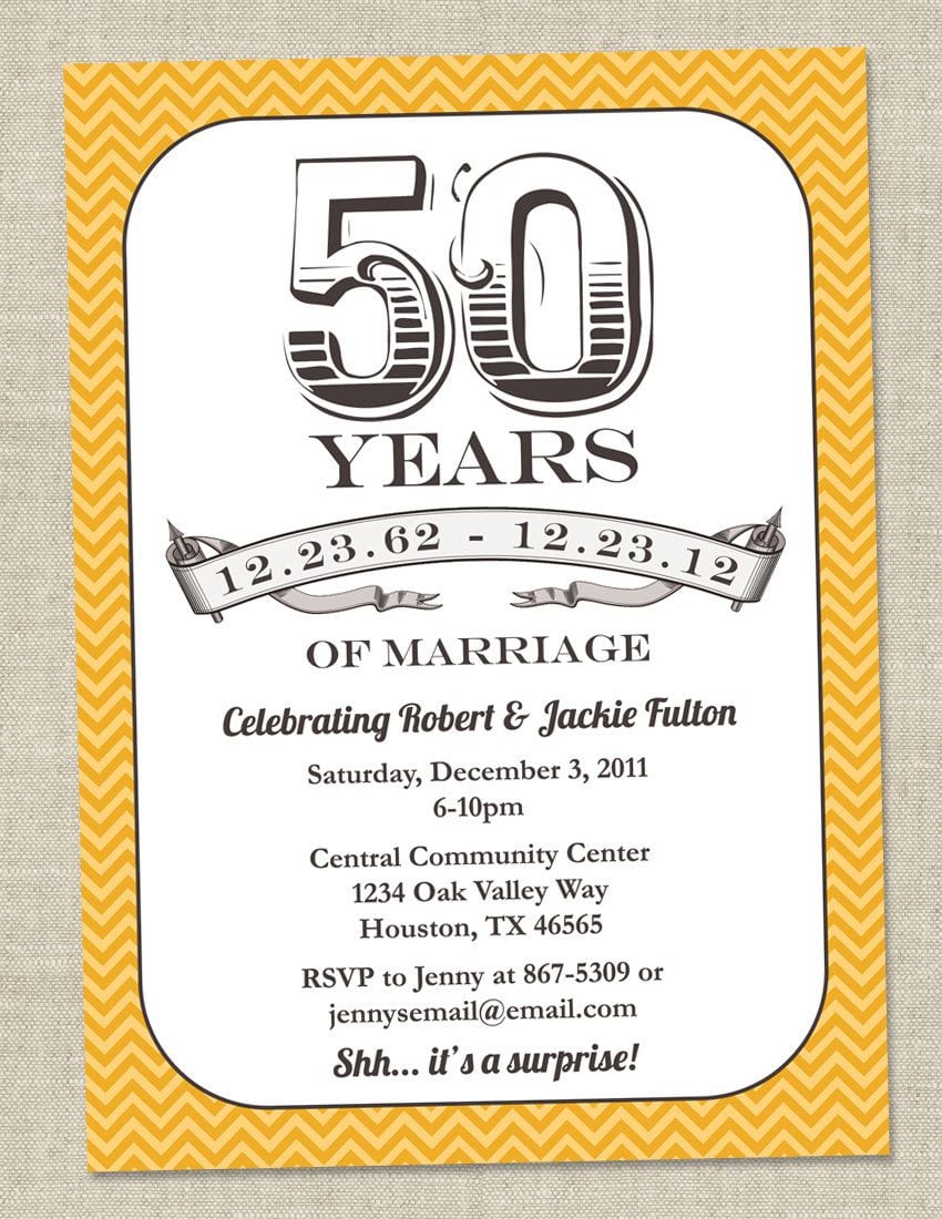 Funny Golden Wedding Cards  Funny  Inspiring Wedding Card Design