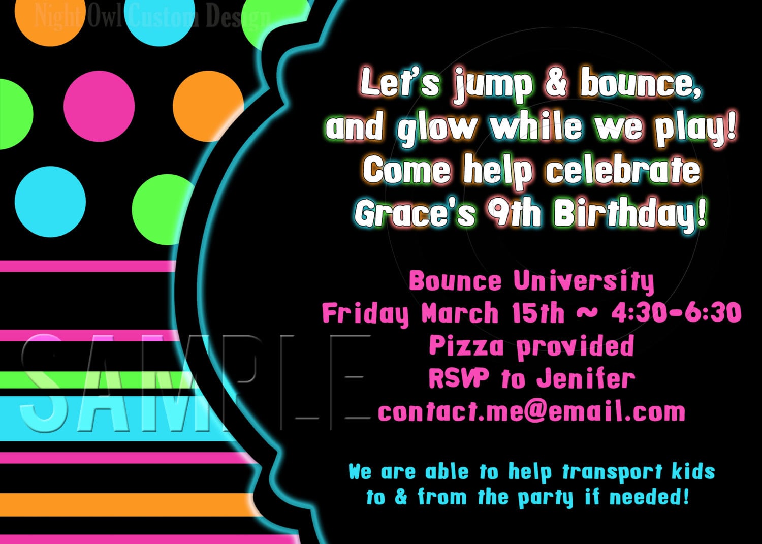 Glow In The Dark Party