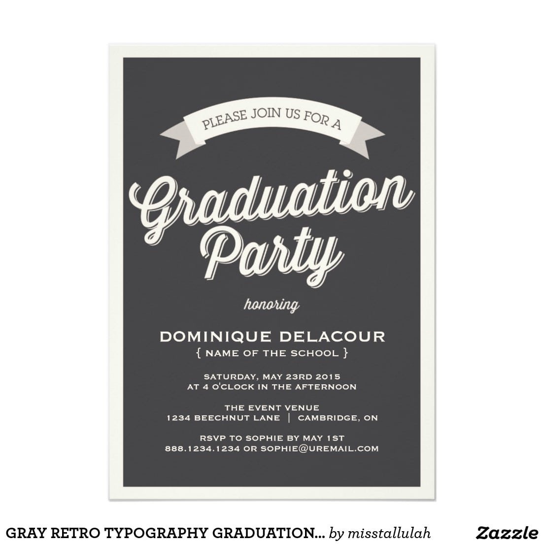 Graduation Party Invites