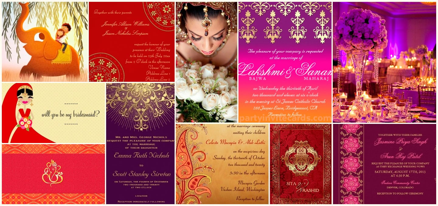 Hindu Indian Wedding Invitations