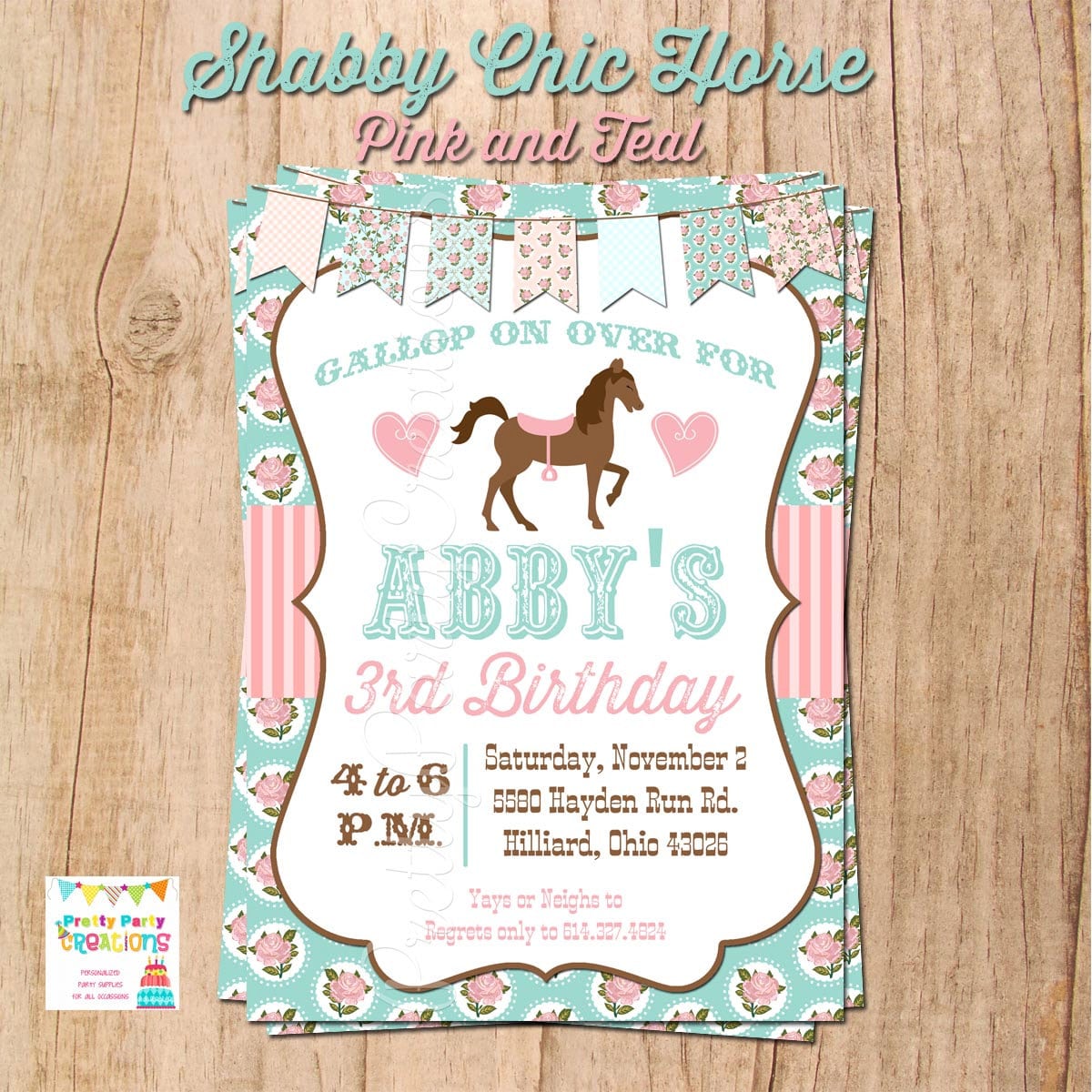 Horse Invitations