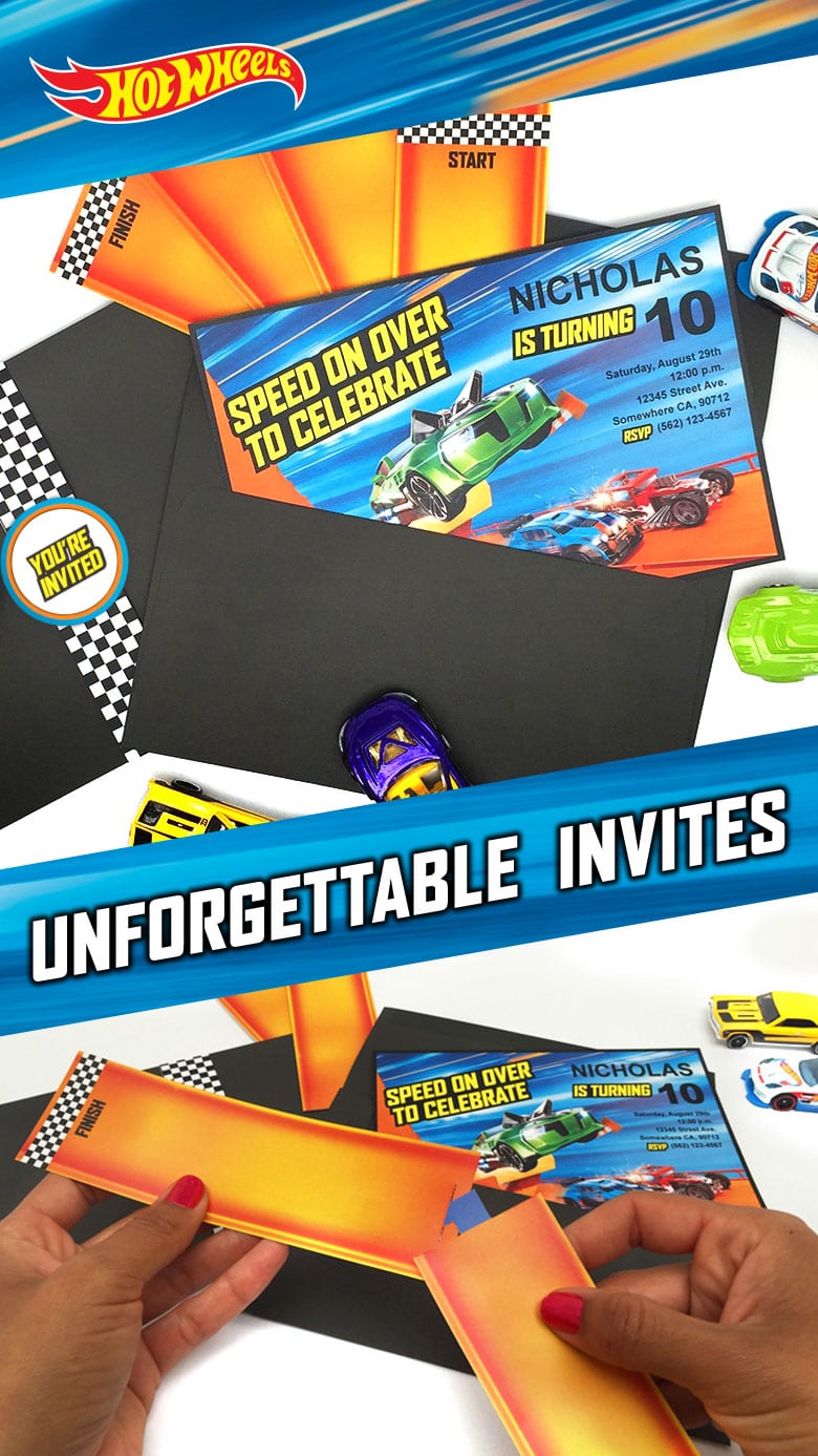 Hot Wheels Invitation Cars Invitation Hot By Digitalsentiments
