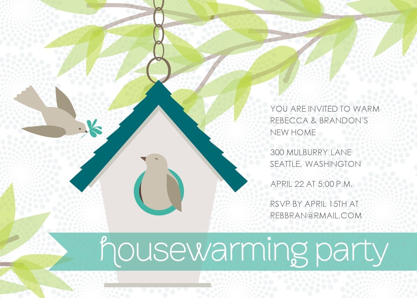 Housewarming Invitations Templates
