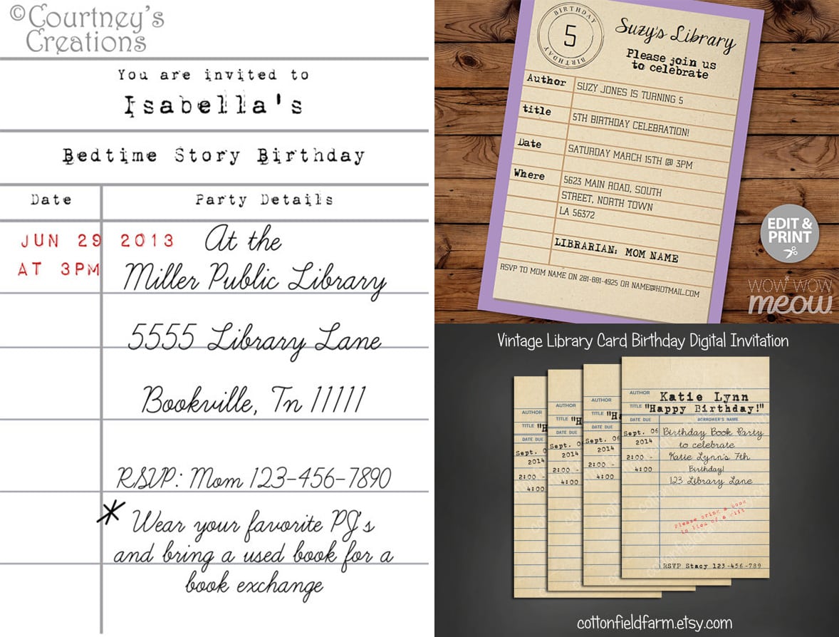 How To Host A Vintage Library