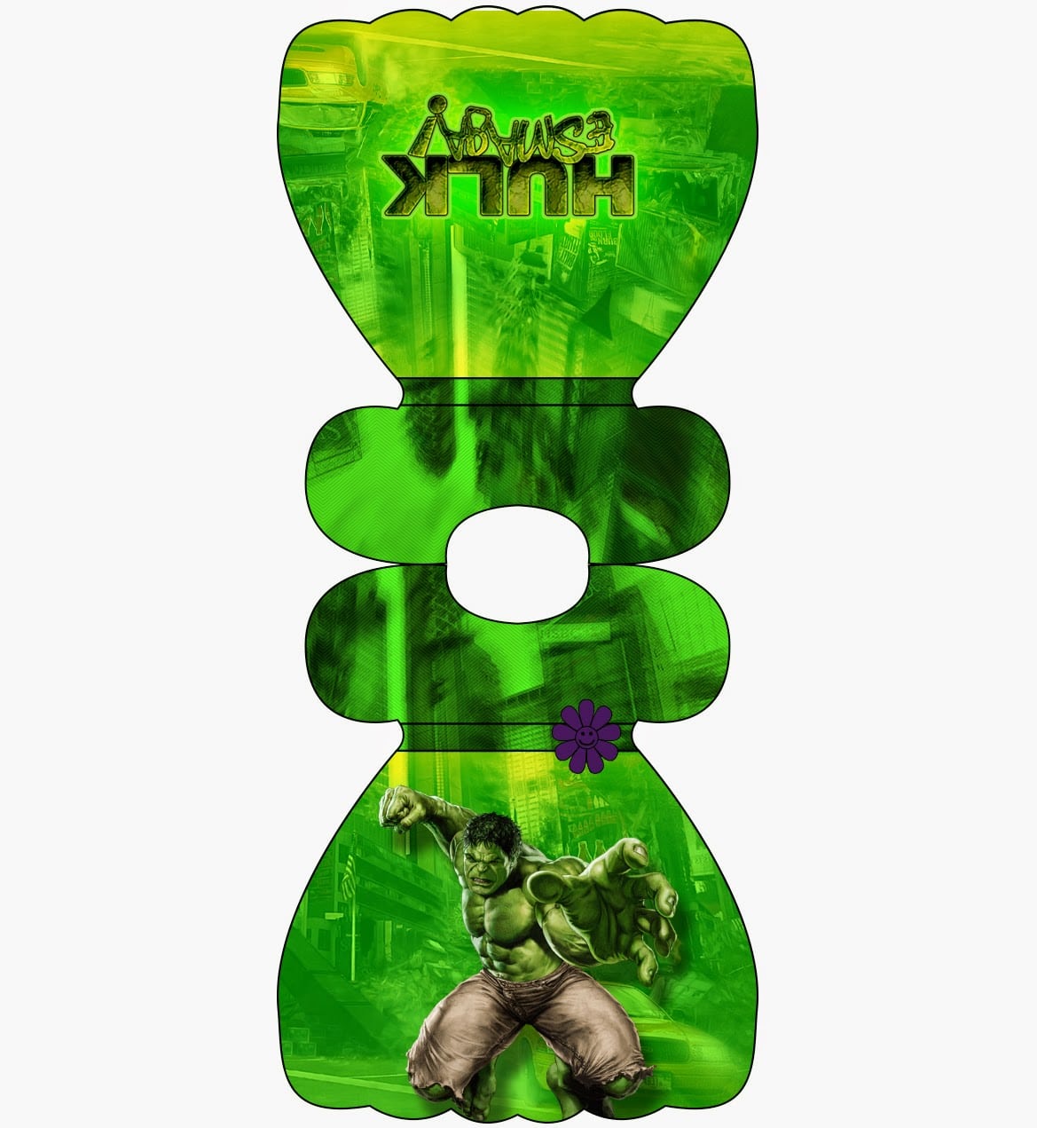 Hulk Free Printable Invitations