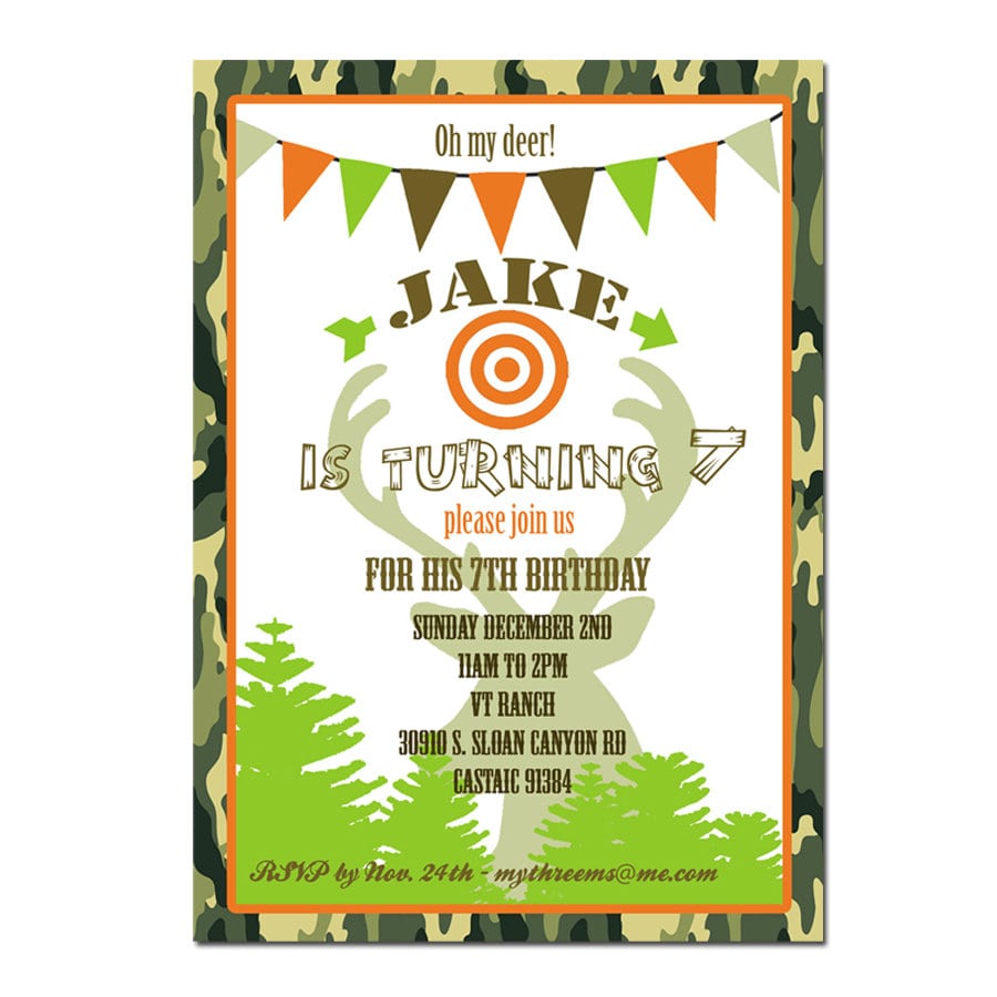 Hunting Party Invitation