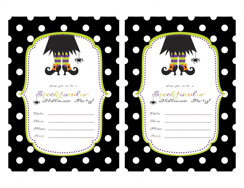 Invitation To Halloween Party