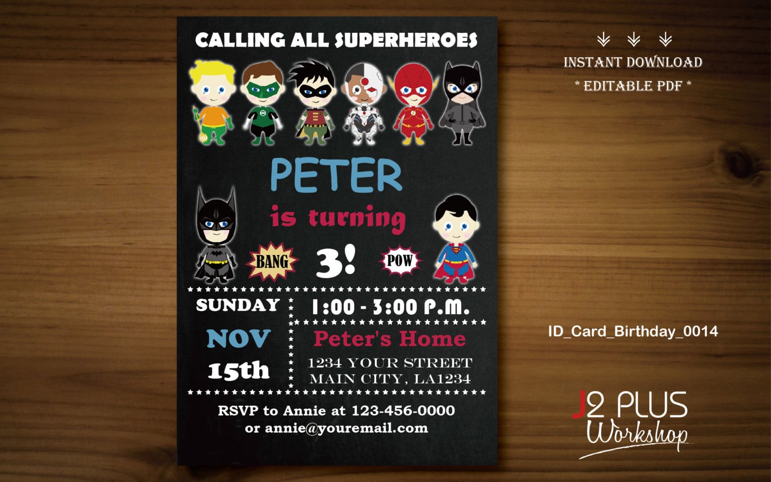 Justice League Party