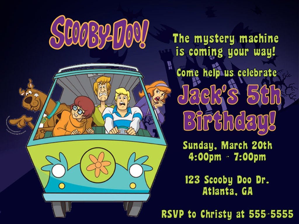 Kids Birthday Party Invitations Templates Free Printable