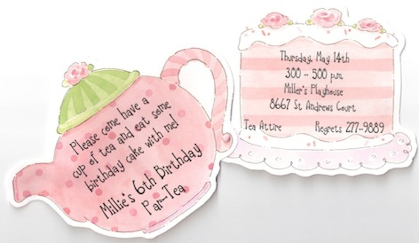Kitchen Tea Party Invitation Ideas
