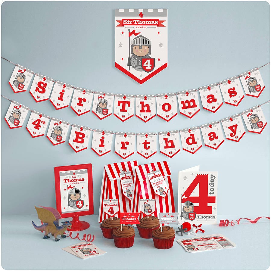 Knight Party Invitations