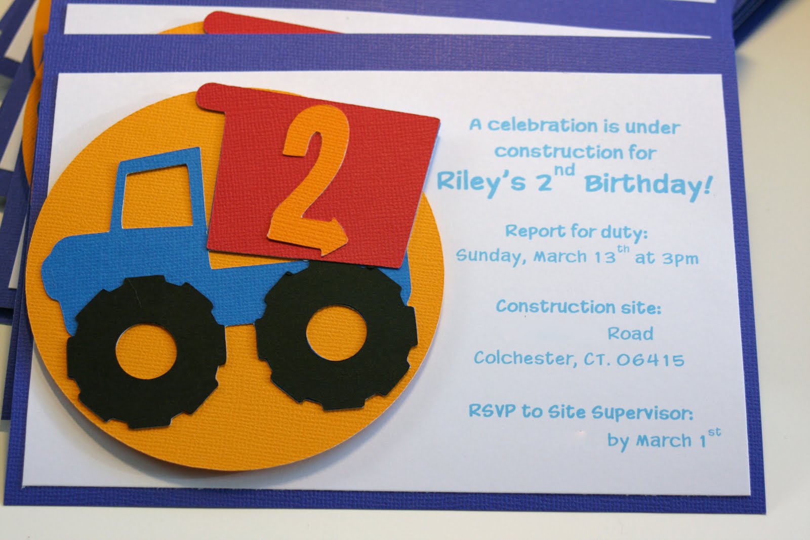 Kt Designs  Birthday Series  Construction Birthday Party Part One