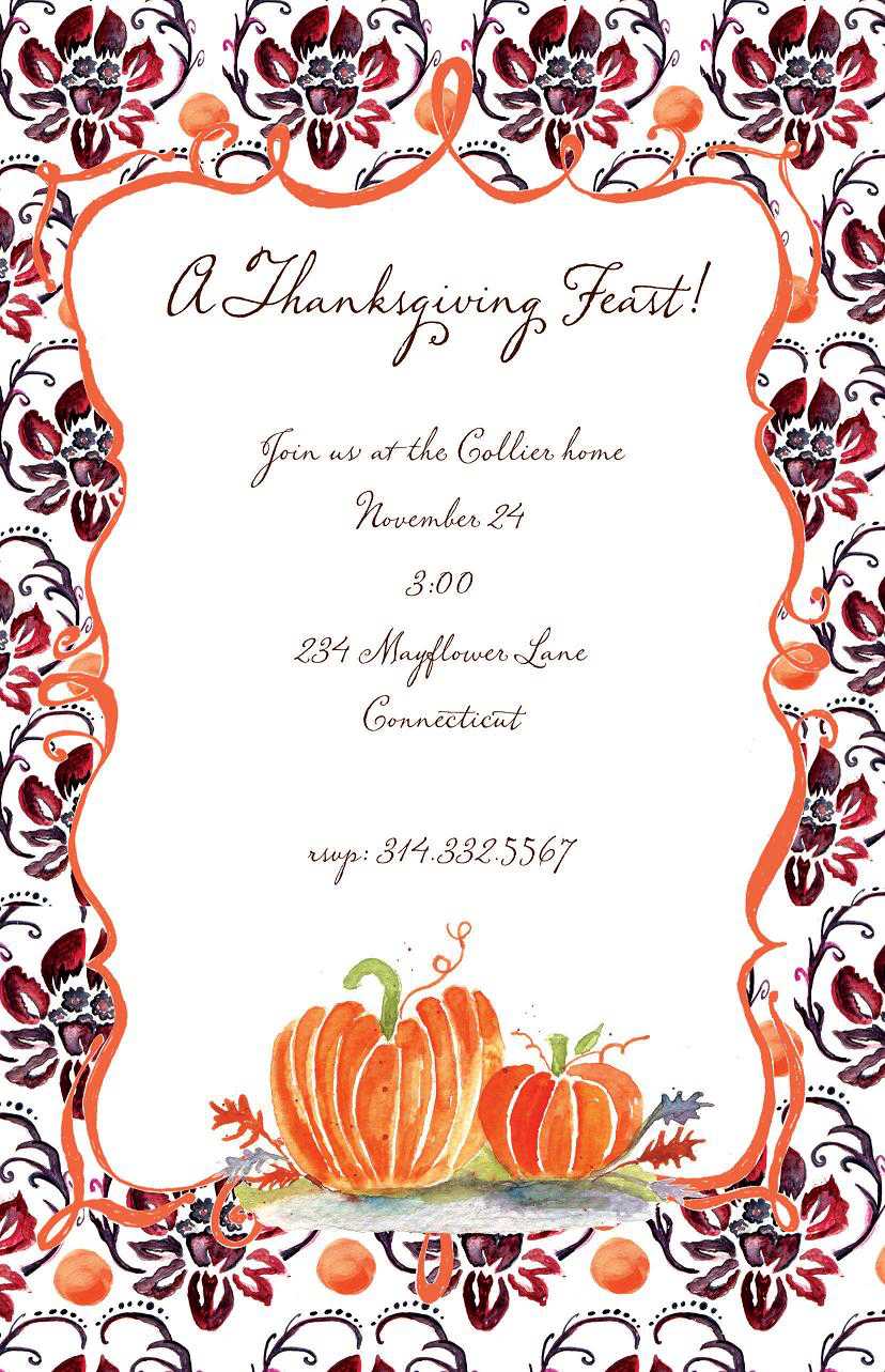 Leaf Invitations