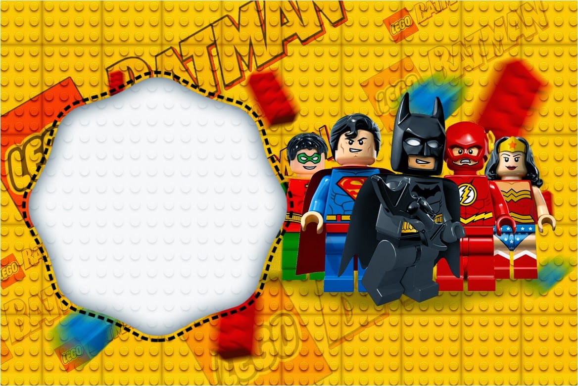 Lego Movie  Free Printable Invitations