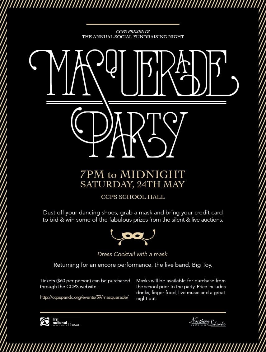 Masquerade Party Invitation, Mardi Gras Party, Party Invitations