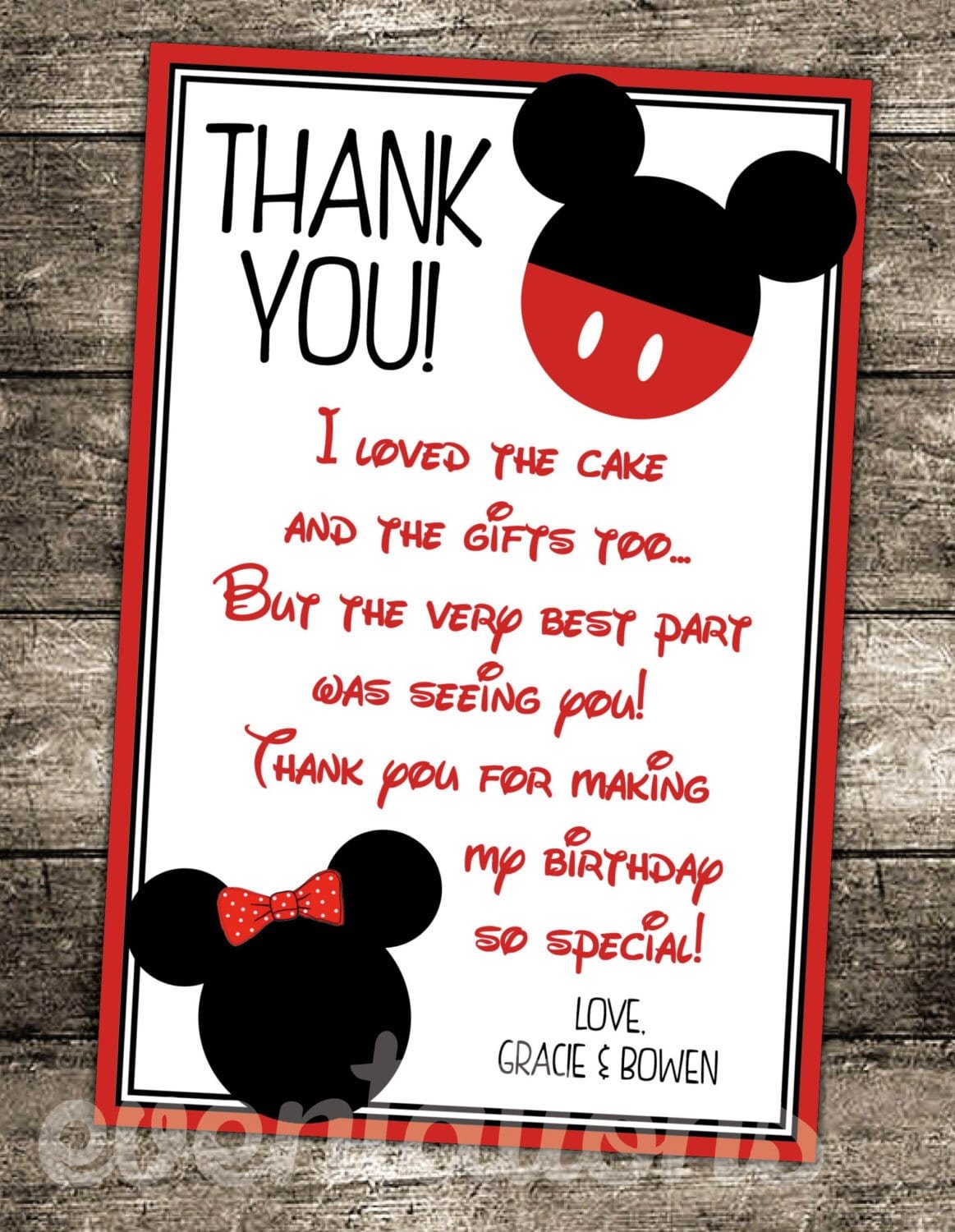 Mickey Mouse Birthday Party Signs, Mickey Mouse Clubhouse Party