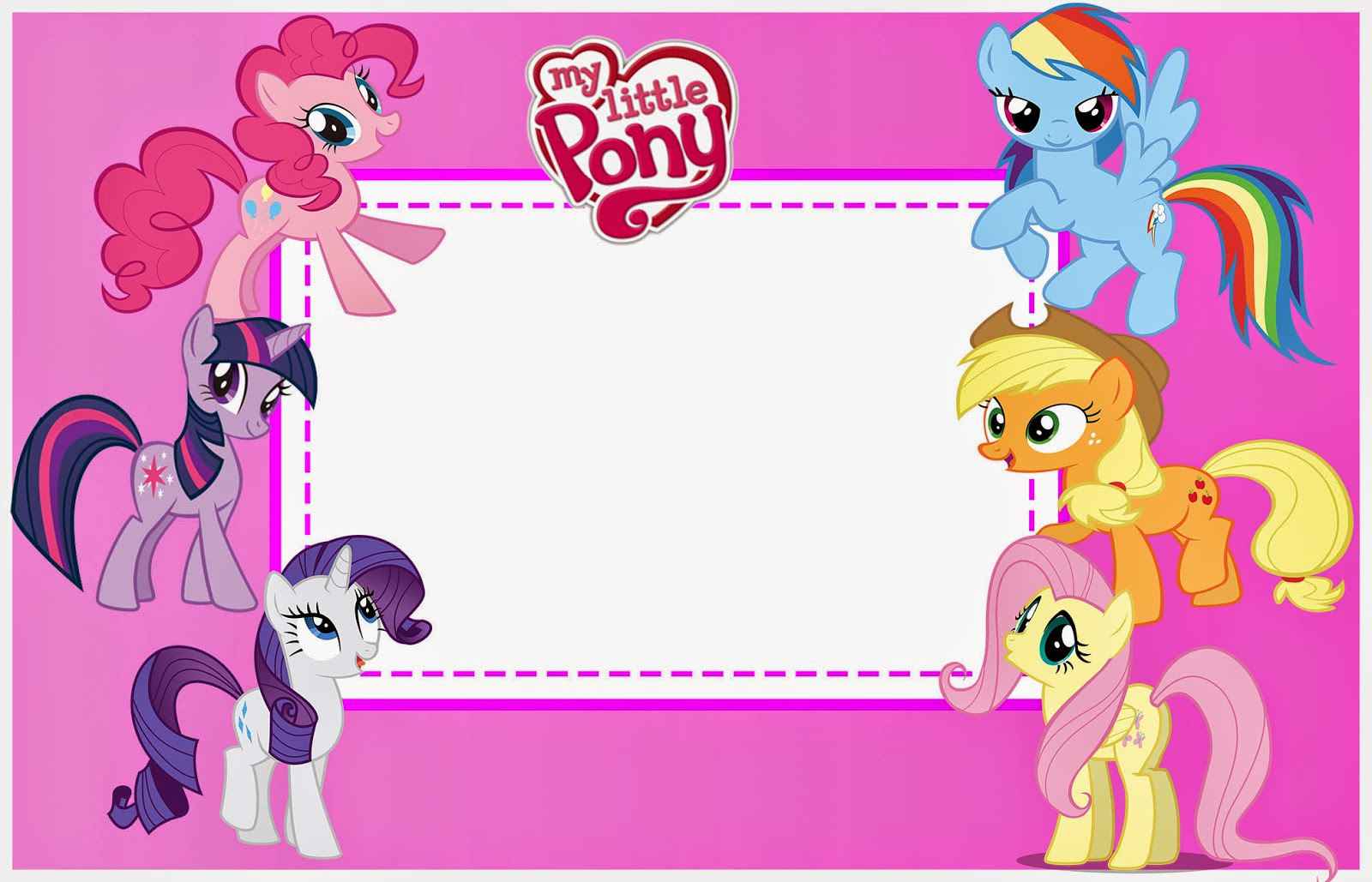 My Little Pony Birthday Invitations