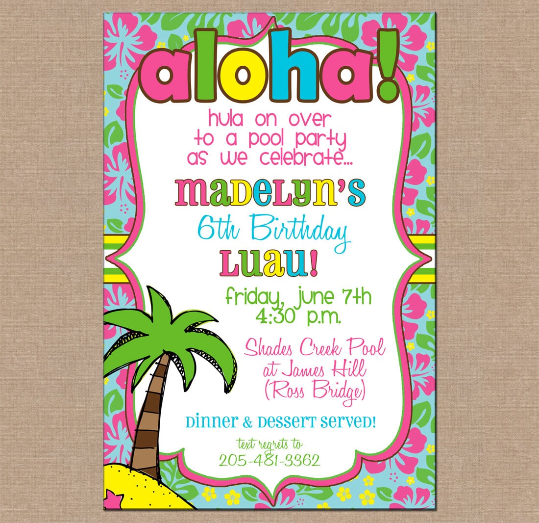 Party Invitation Blank
