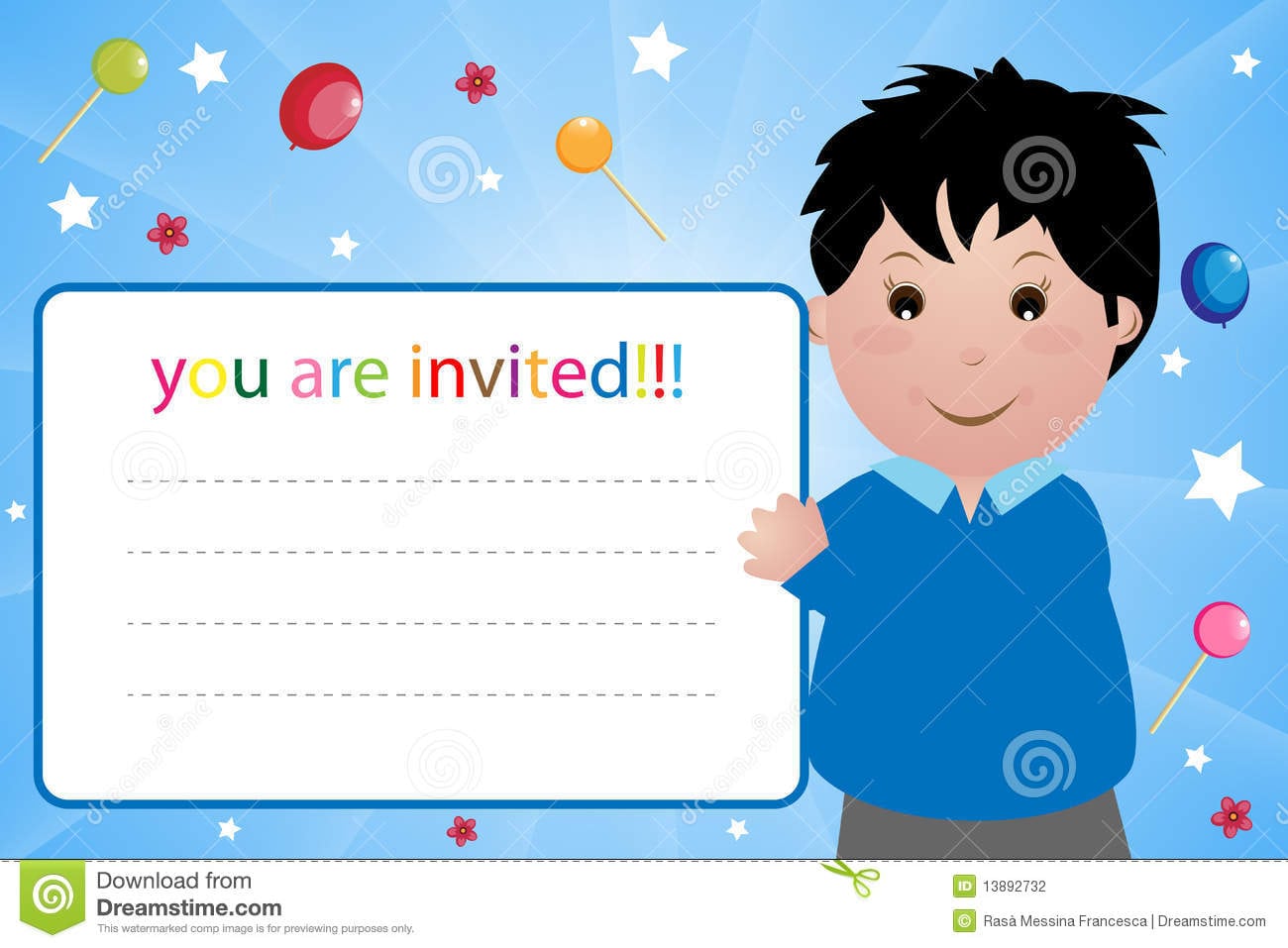 Party Invitation Card
