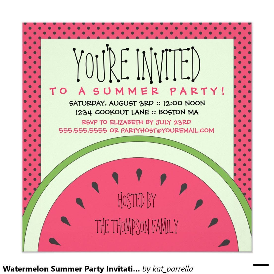 Party Invitation Designs