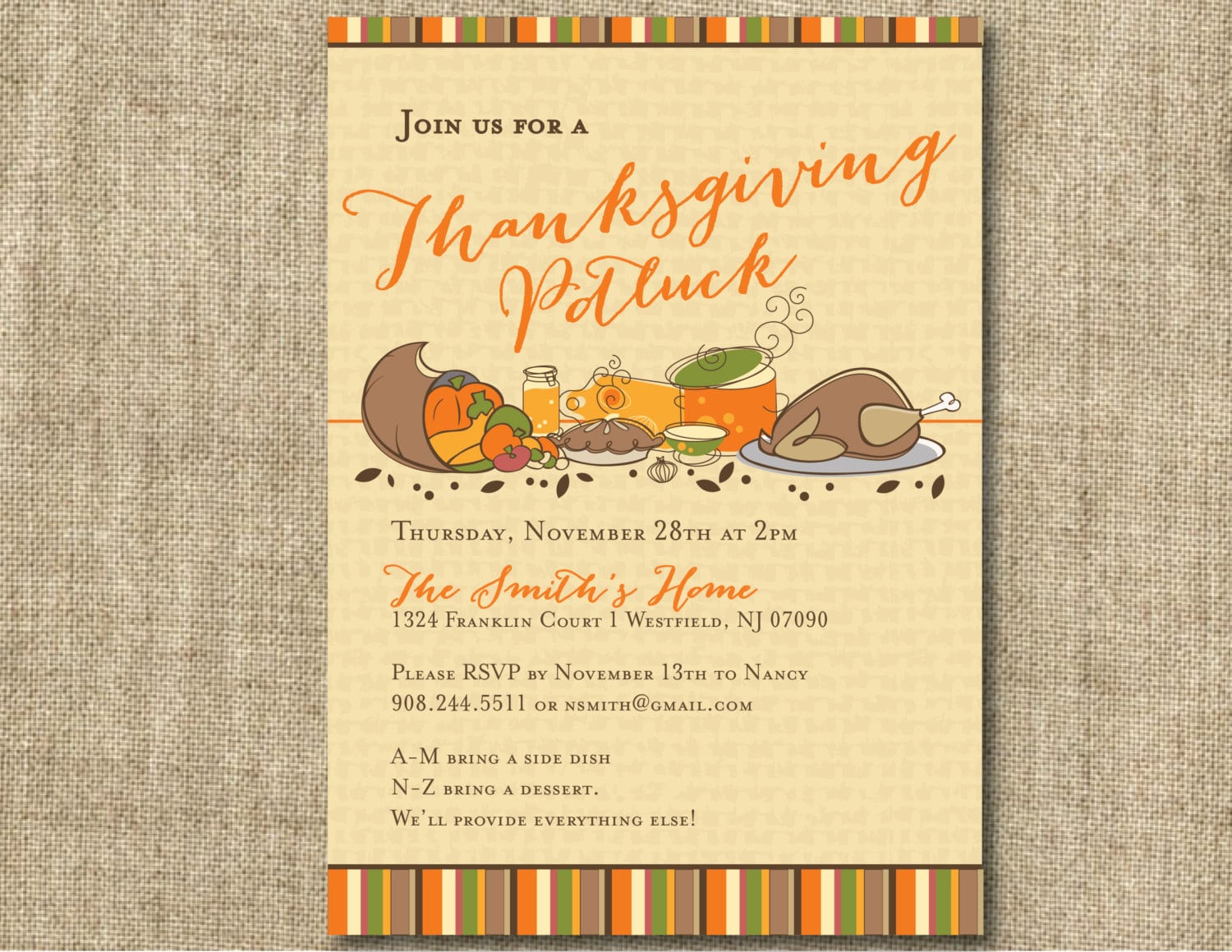 Perfect Potluck Party Invitation Wording Following Inspirational