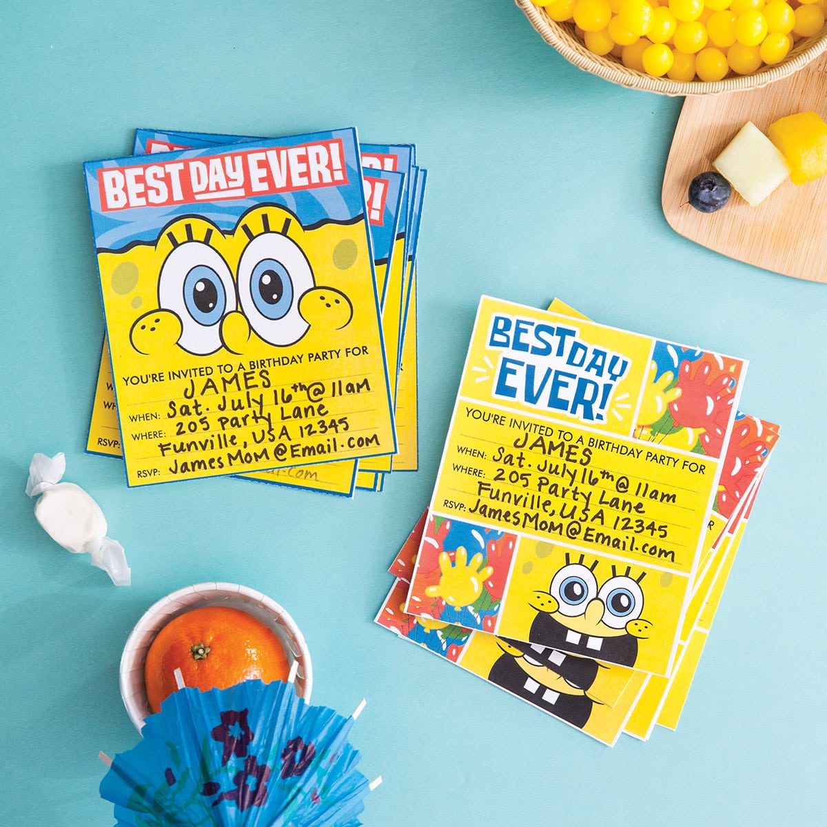 Plan A Spongebob Squarepants Party