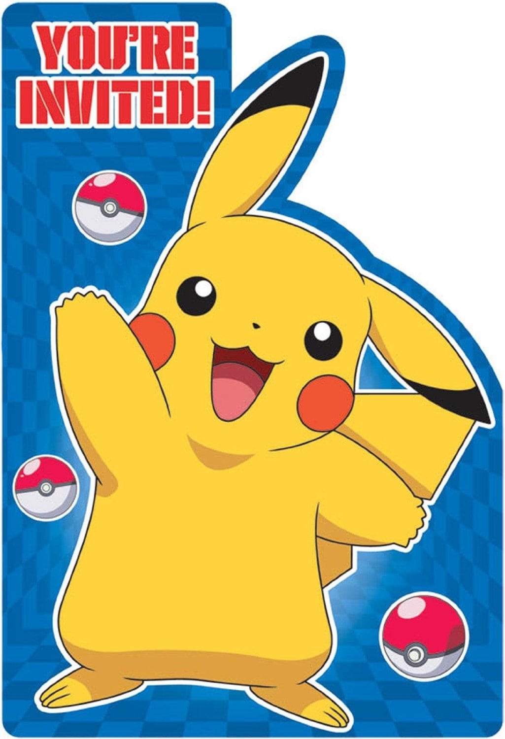 Pokemon Birthday Party Invitations Templates