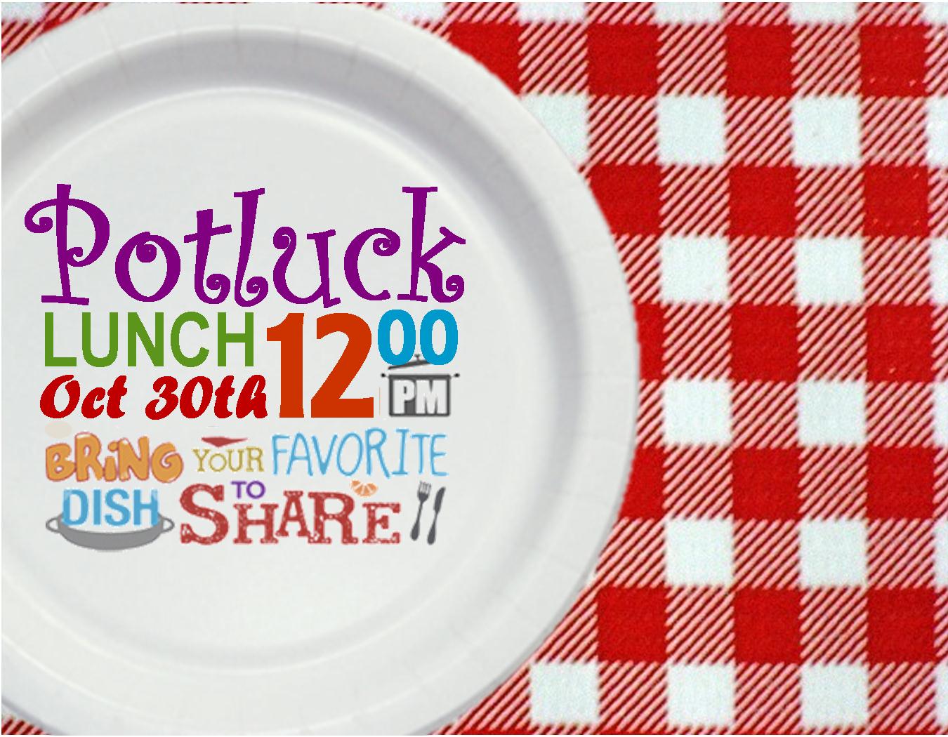 Potluck Lunch Invitation