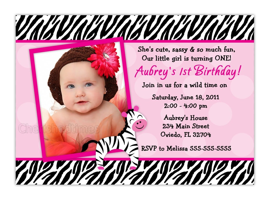 Sample Invitations For Birthday Party