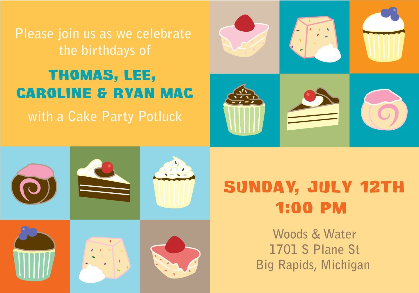 Showing Post & Media For Funny Potluck Flyer