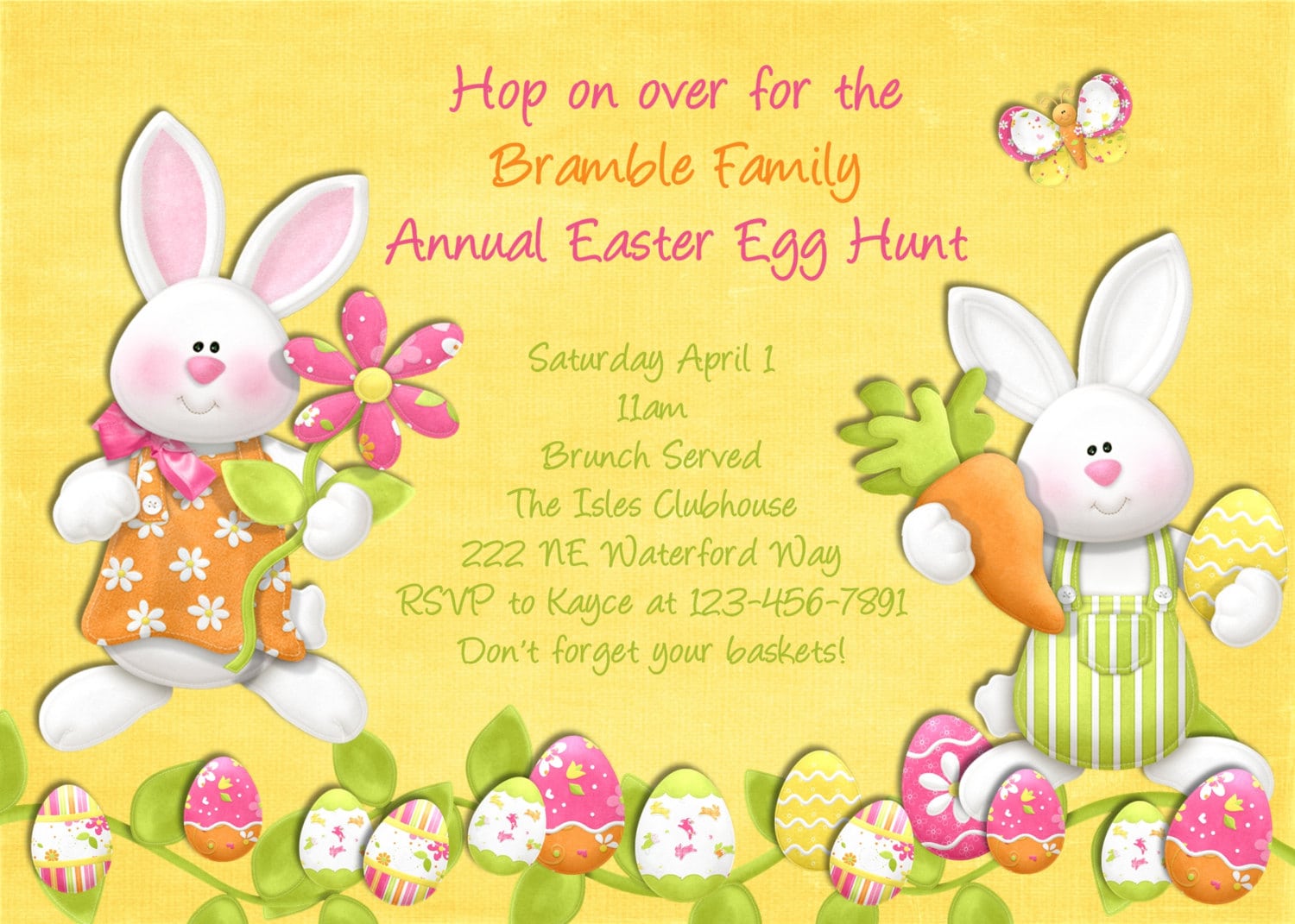 Similiar Easter Invitation Ideas Keywords