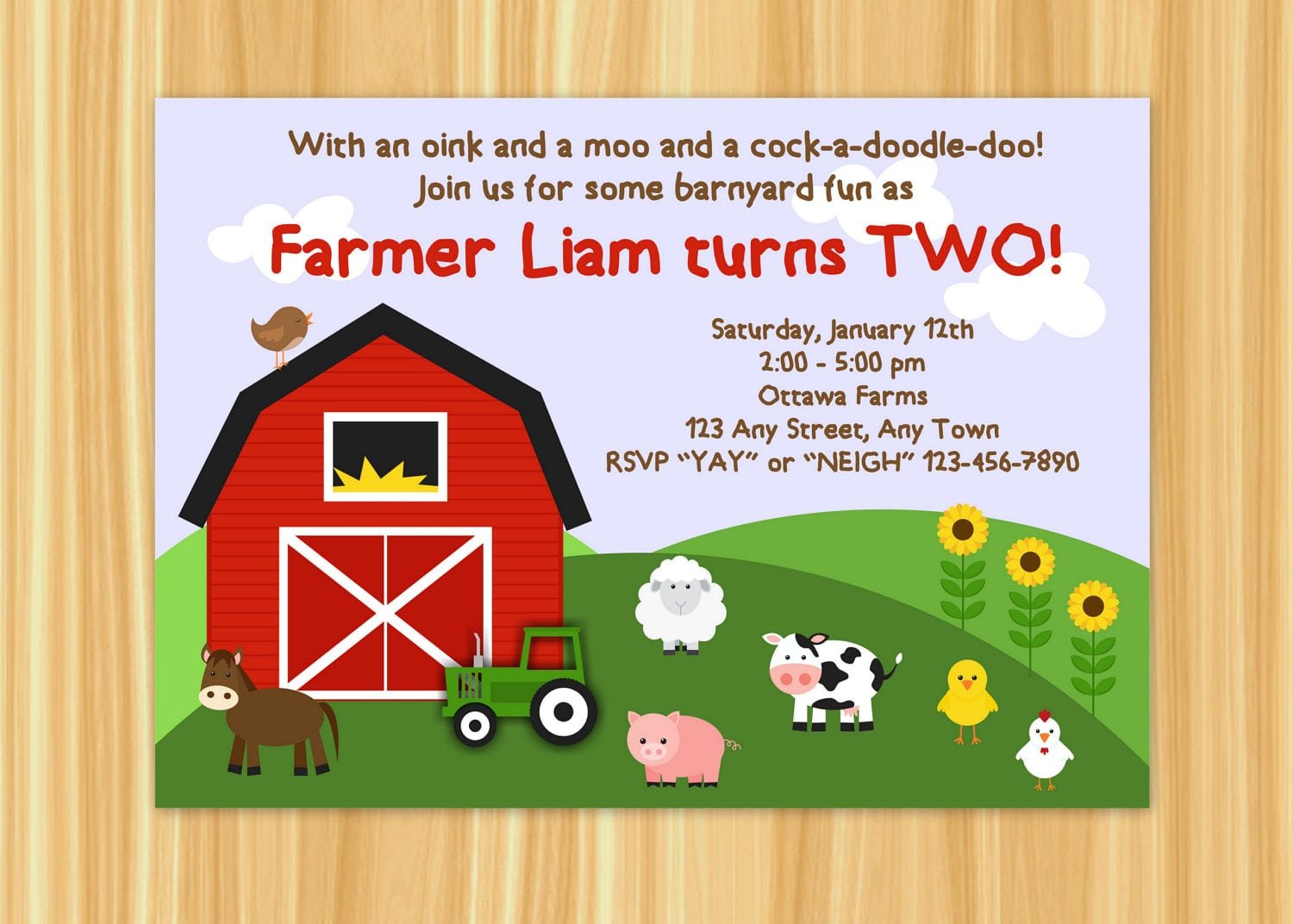 Similiar Farm Themed Birthday Party Invitations Keywords