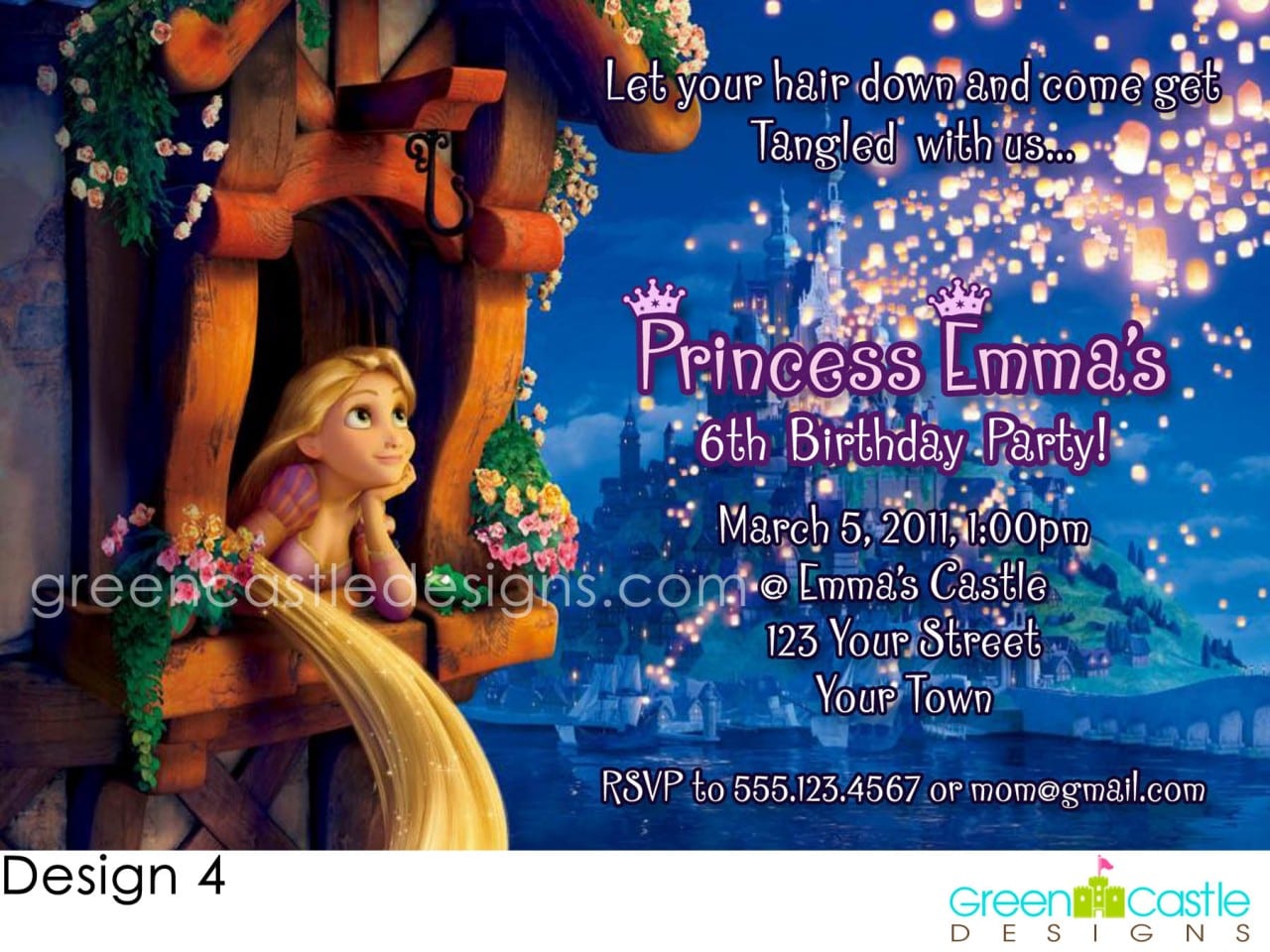 Tangled Invitations