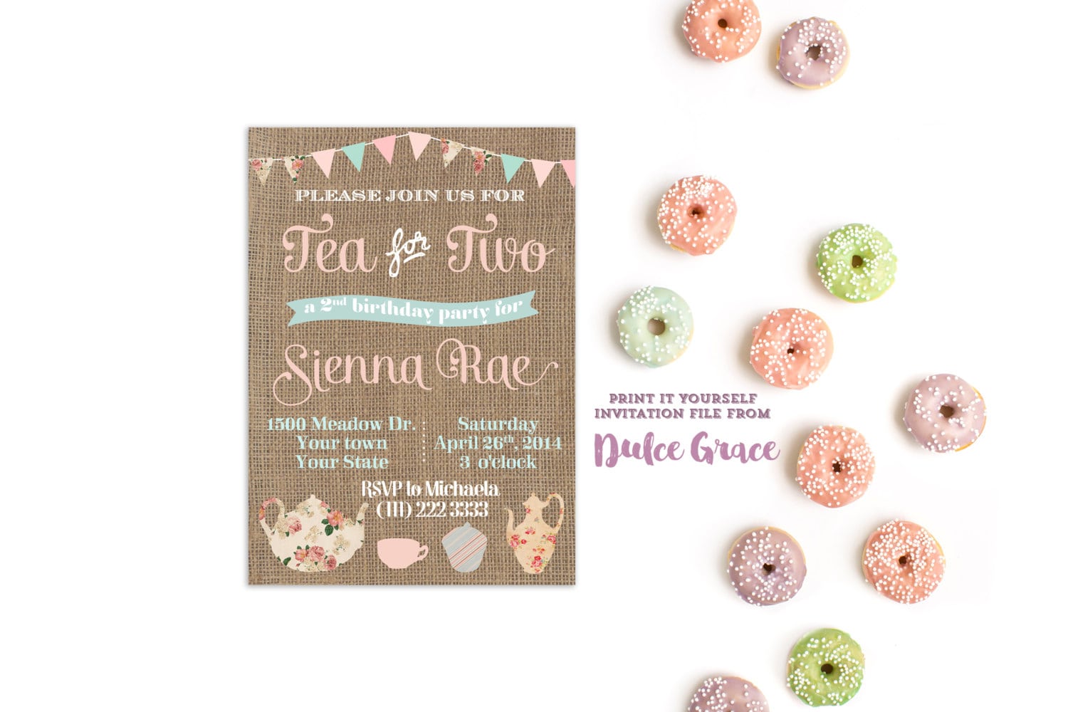 Tea Party Invites