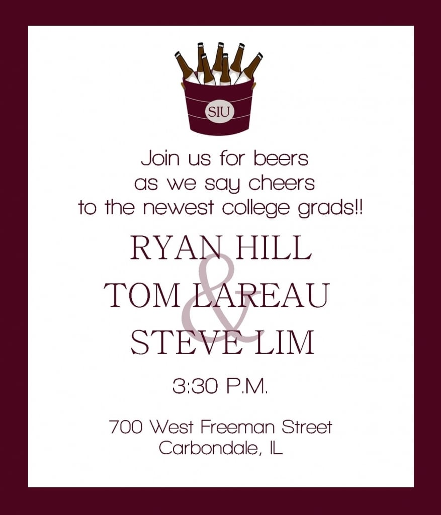 Templates Graduation Annoucement Invitations Graduation Invitation