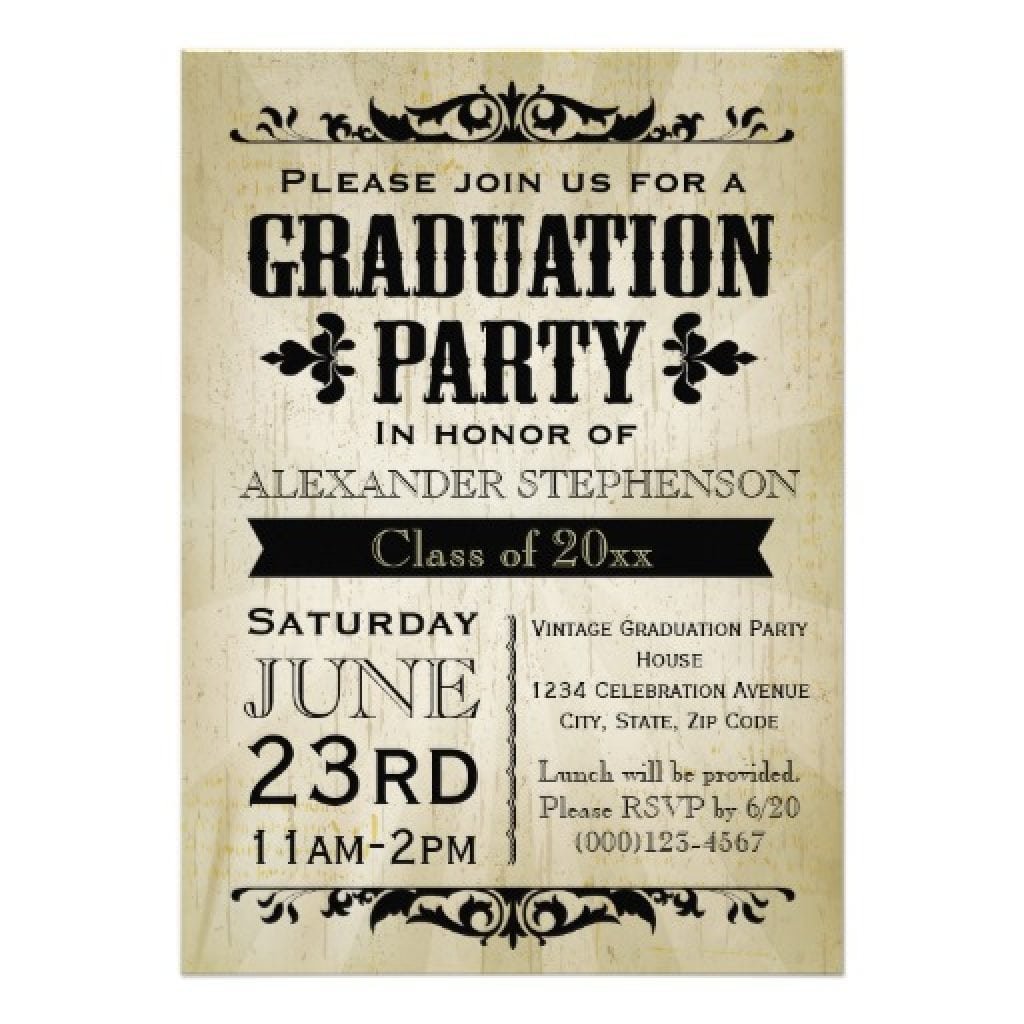 Templates Lovely Samples Of College Graduation Party Invitations