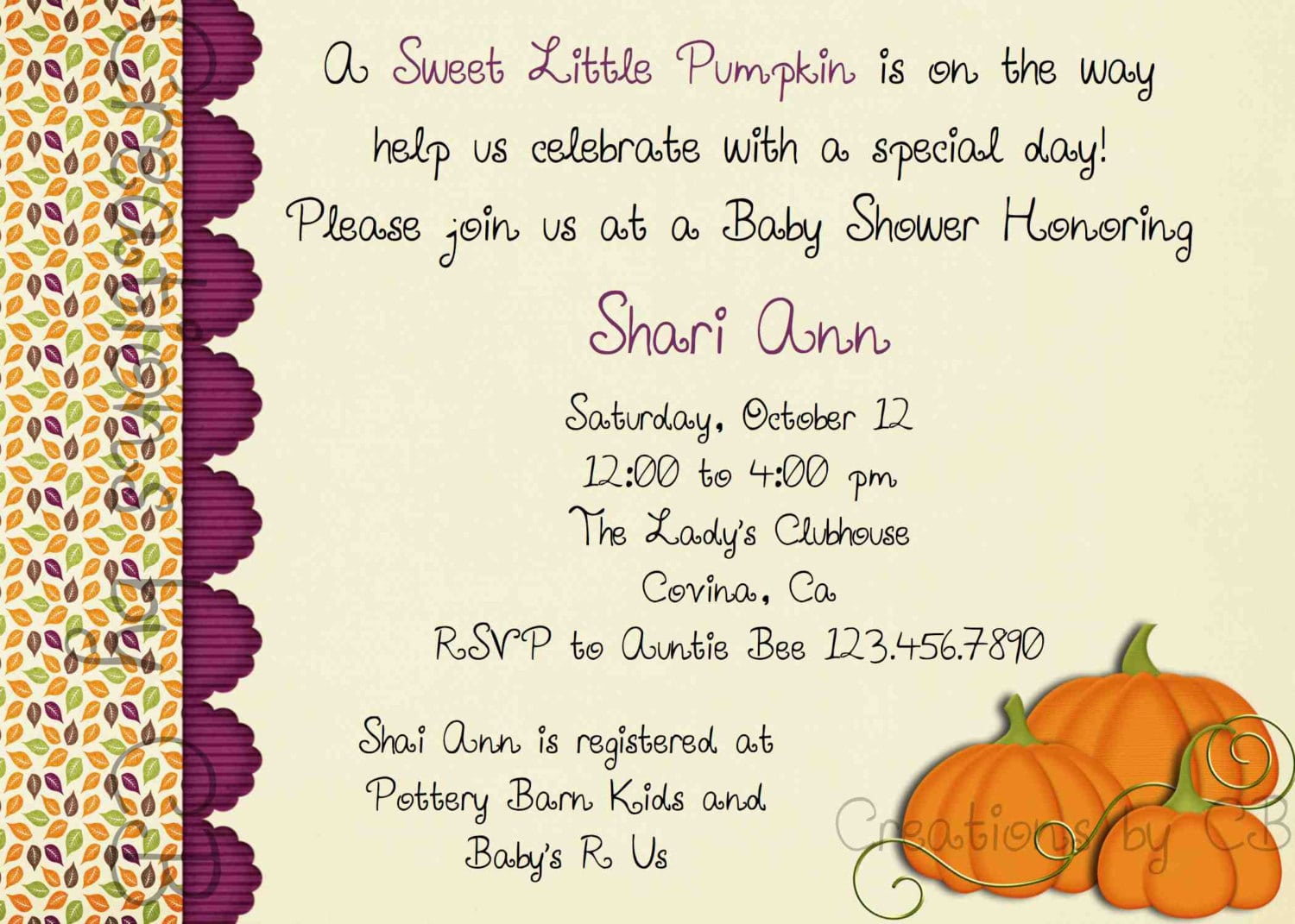 Thanksgiving Invitations Wording Ideas