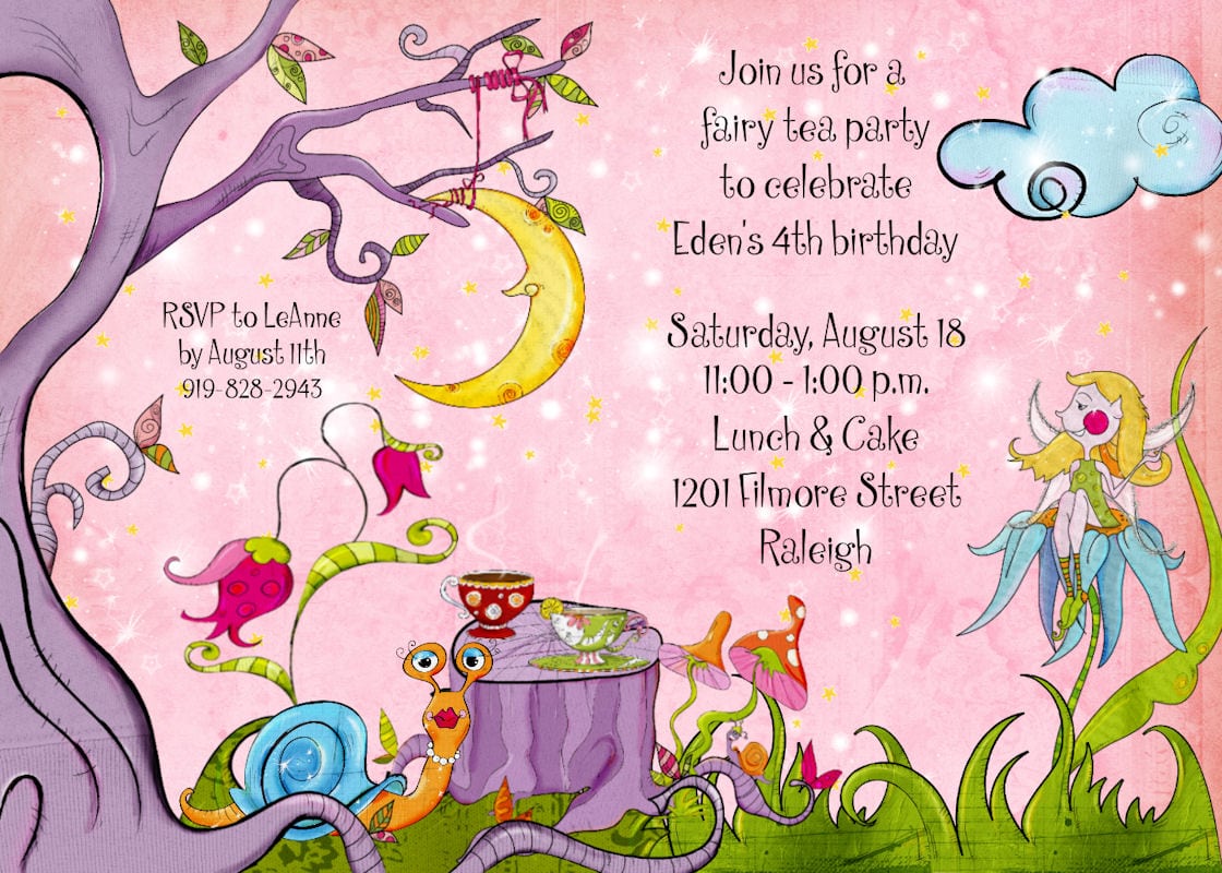 The Sharps  A Very Fairy Garden Tea Party