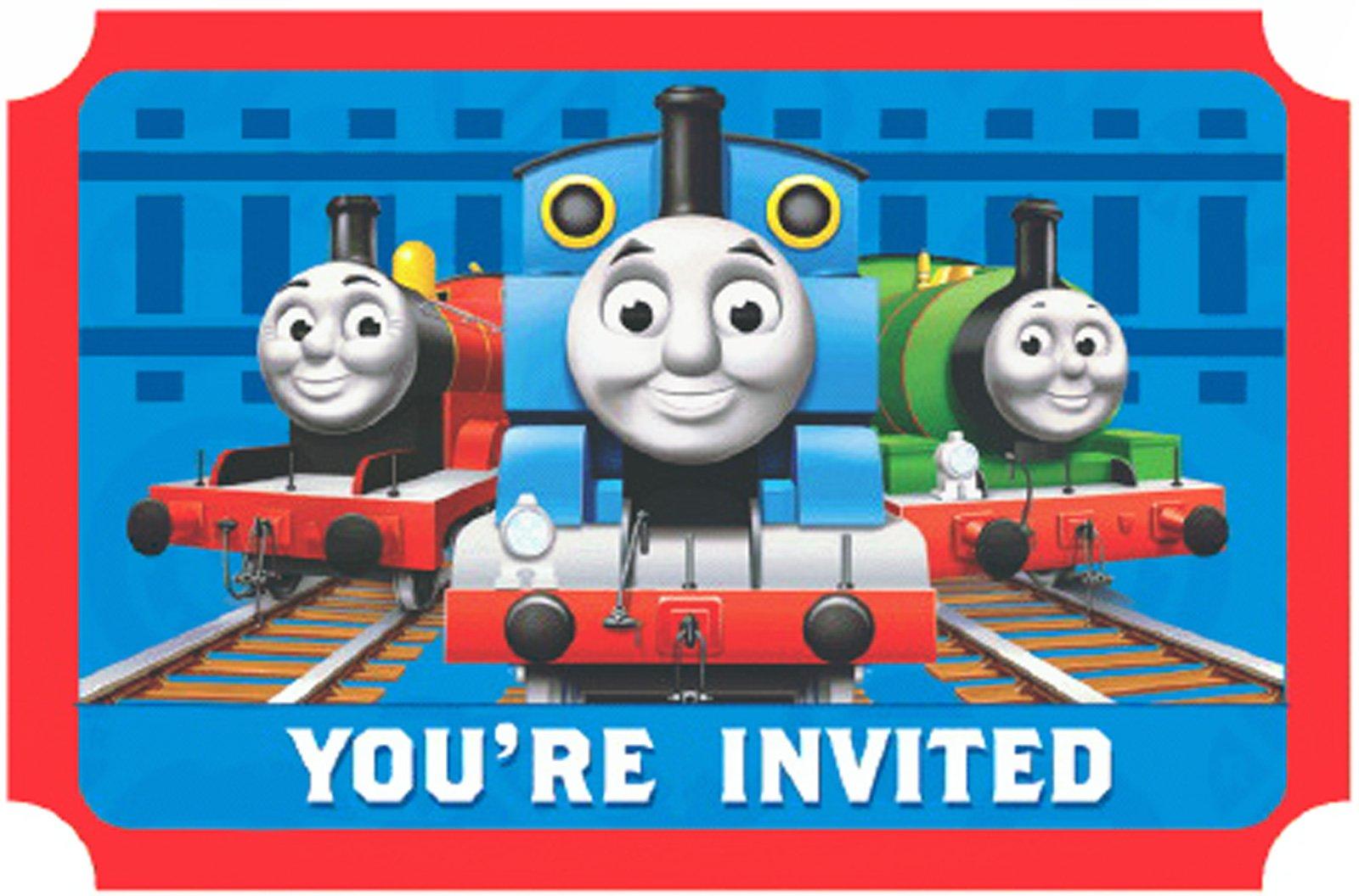 Thomas The Train Invitations