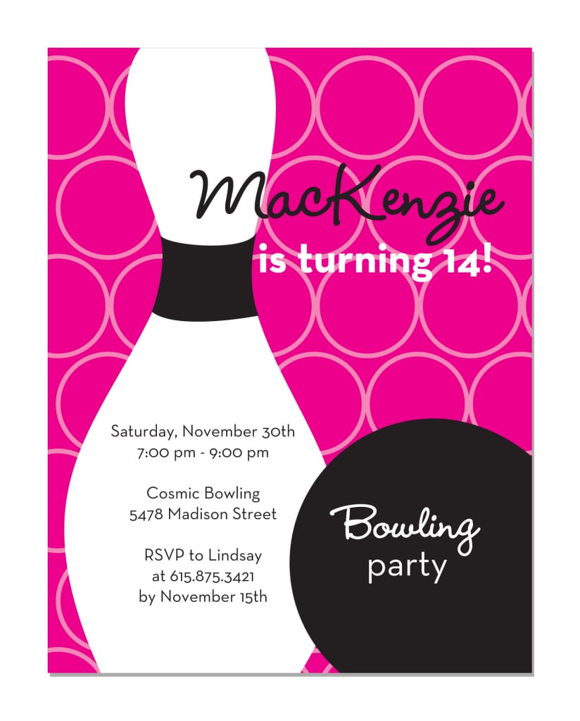 Tiny Prints Birthday Party Invitation