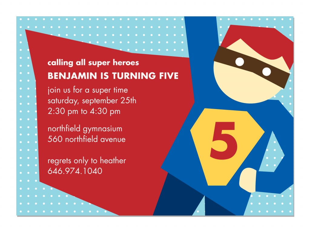 Tiny Prints Birthday Party Invitation