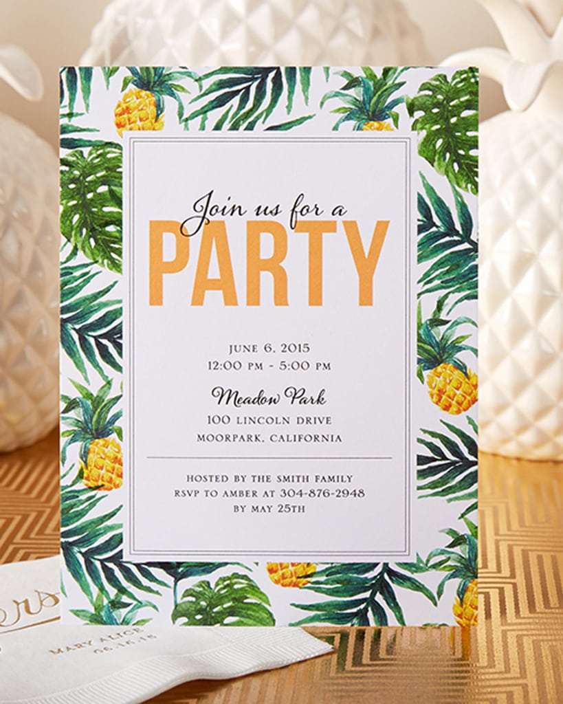 Tiny Prints Birthday Party Invitation