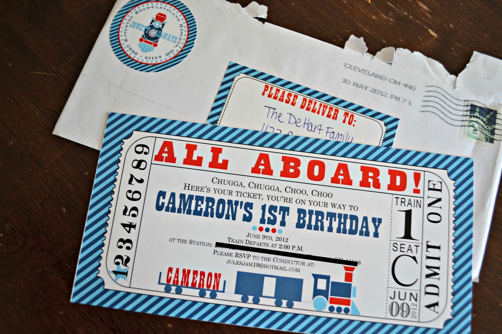 Train Birthday Party