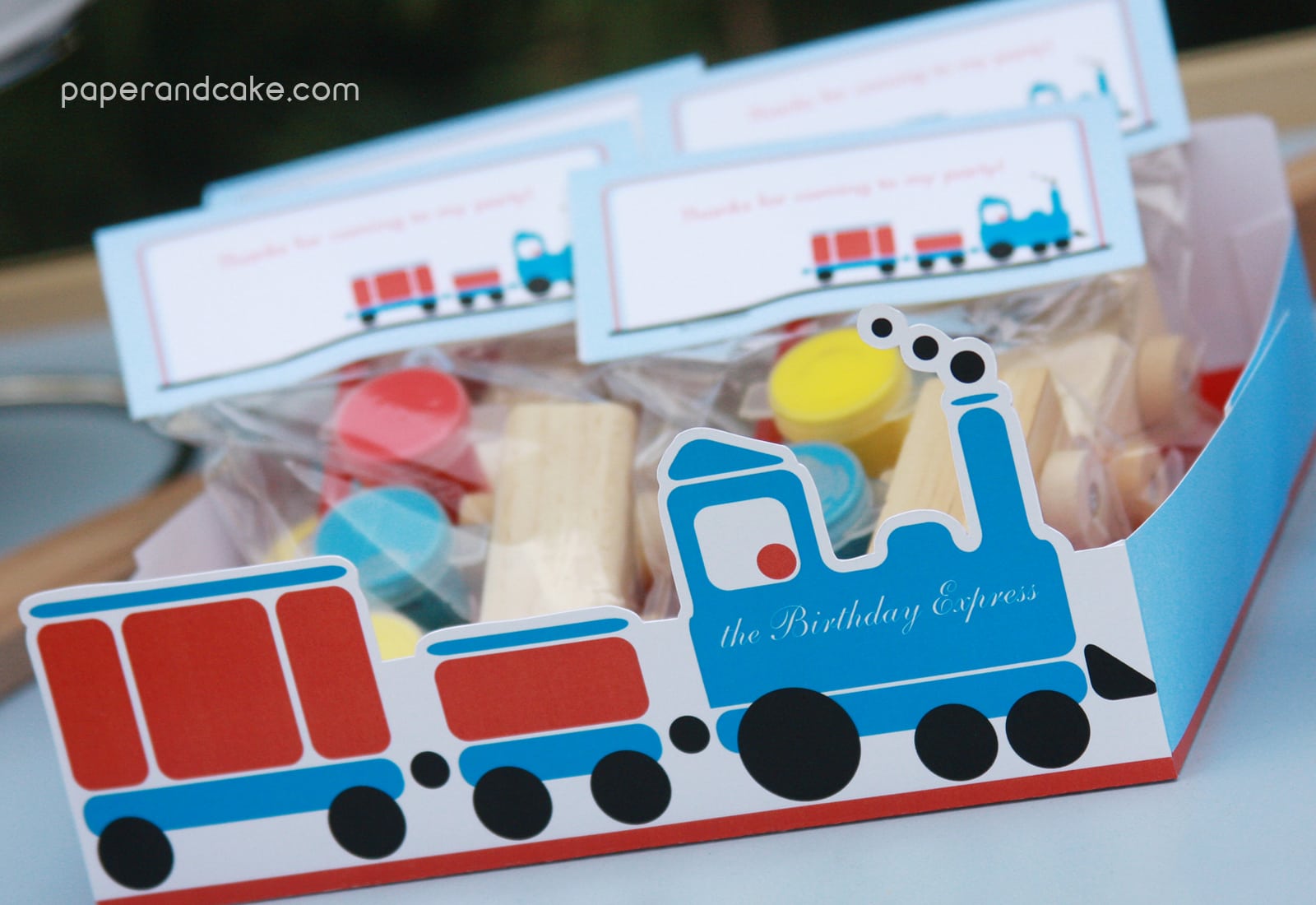 Train Printable Birthday Party
